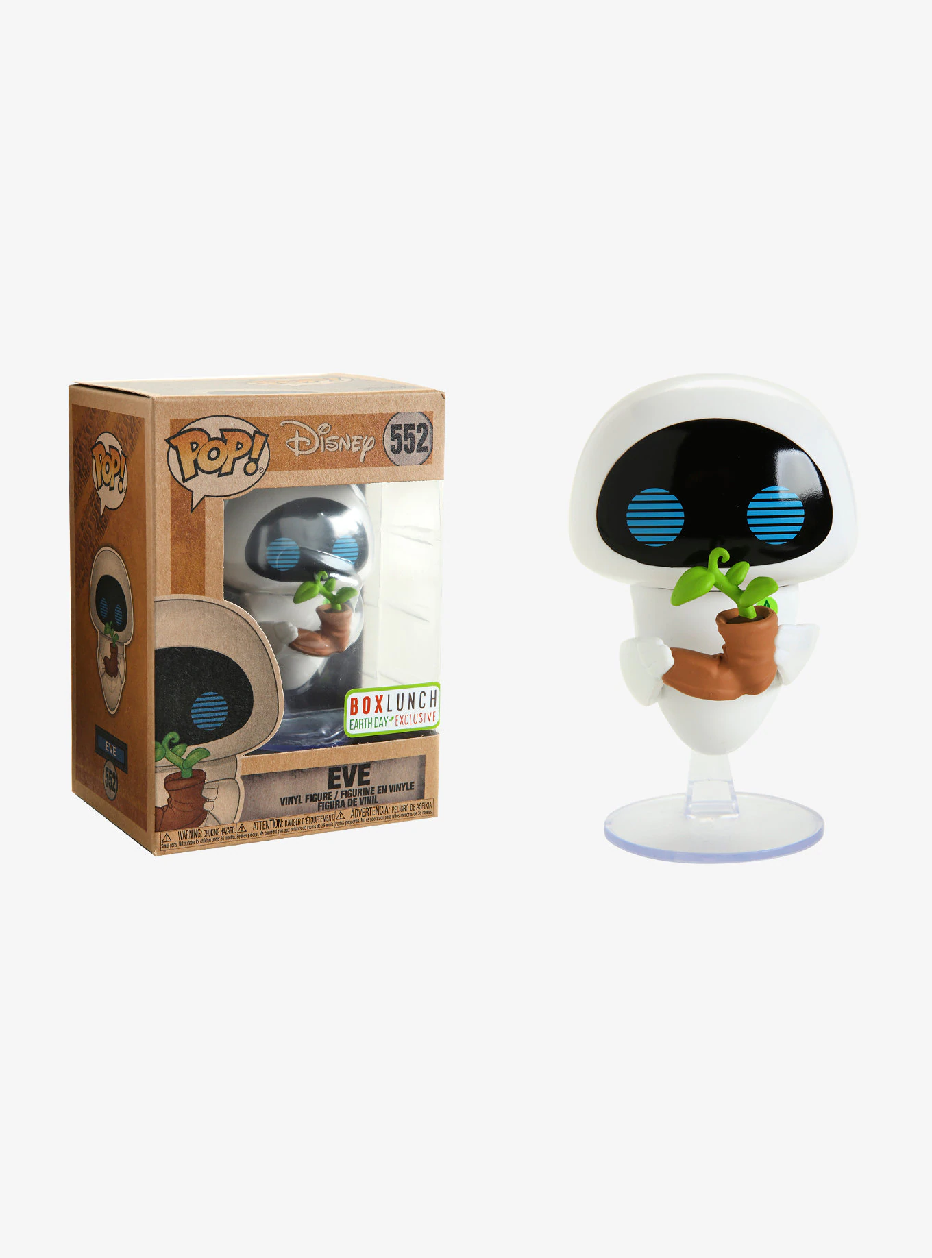 Funko POP WALL E Earth Day Eve Vinyl Figure 552 Box Lunch Exclusiv