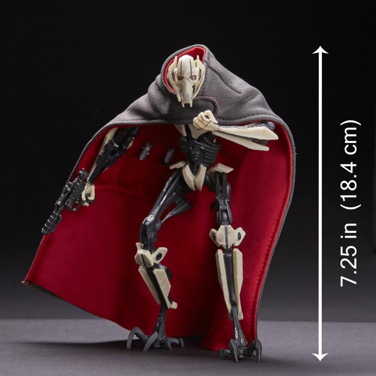Star Wars: The Black Series - General Grievous (Revenge of the Sith) 6-Inch Deluxe Action Figure