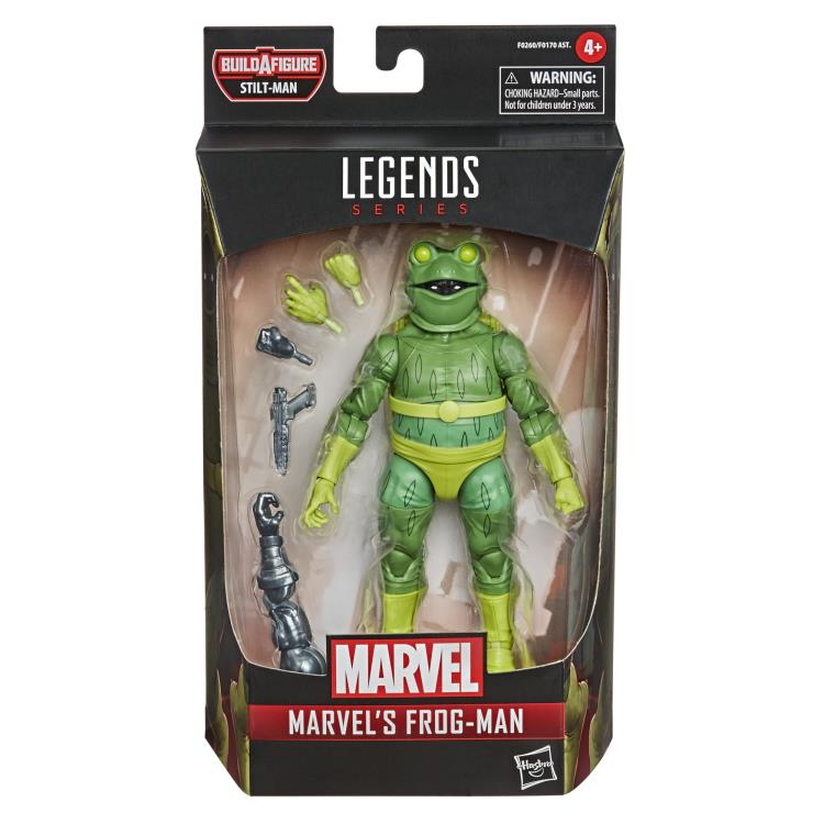 Spider-Man Marvel Legends - Frog-Man 6-Inch Action Figure (Stilt-Man B