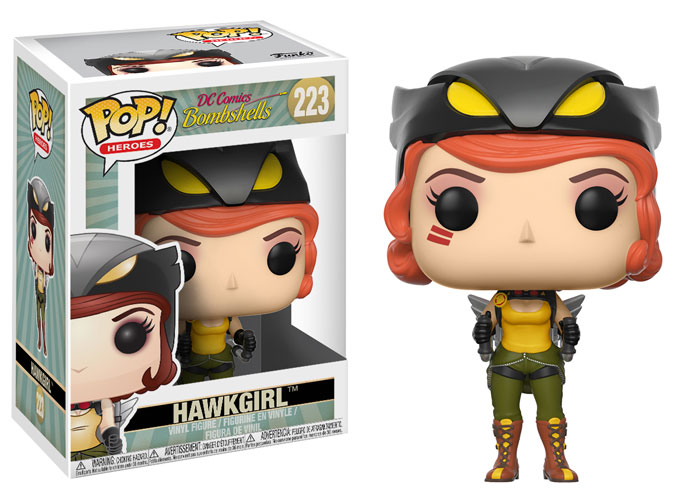 FU22892 Funko POP! DC Bombshells - Hawkgirl Vinyl Figure #223