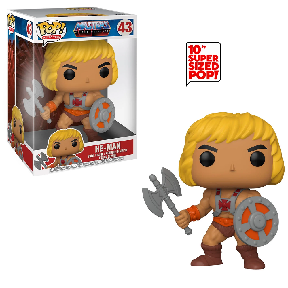 FU51431 Funko POP! Masters of the Universe - 10-Inch He-Man Vinyl Figure