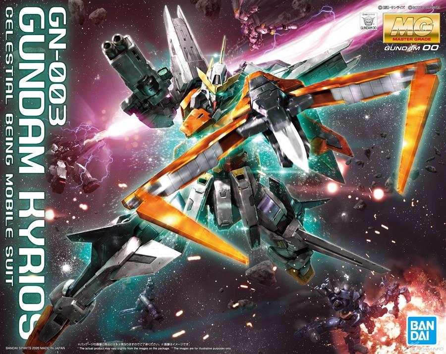 Bandai Spirits: Gundam 00 - MG 1/100 GN-003 Gundam Kyrios Model Kit