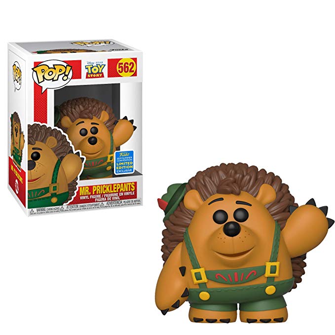 FU40164 Funko POP! Toy Story - Mr. Pricklepants Vinyl Figure #562 2019 Summer Convention Exclusive (NOT 100% MINT)