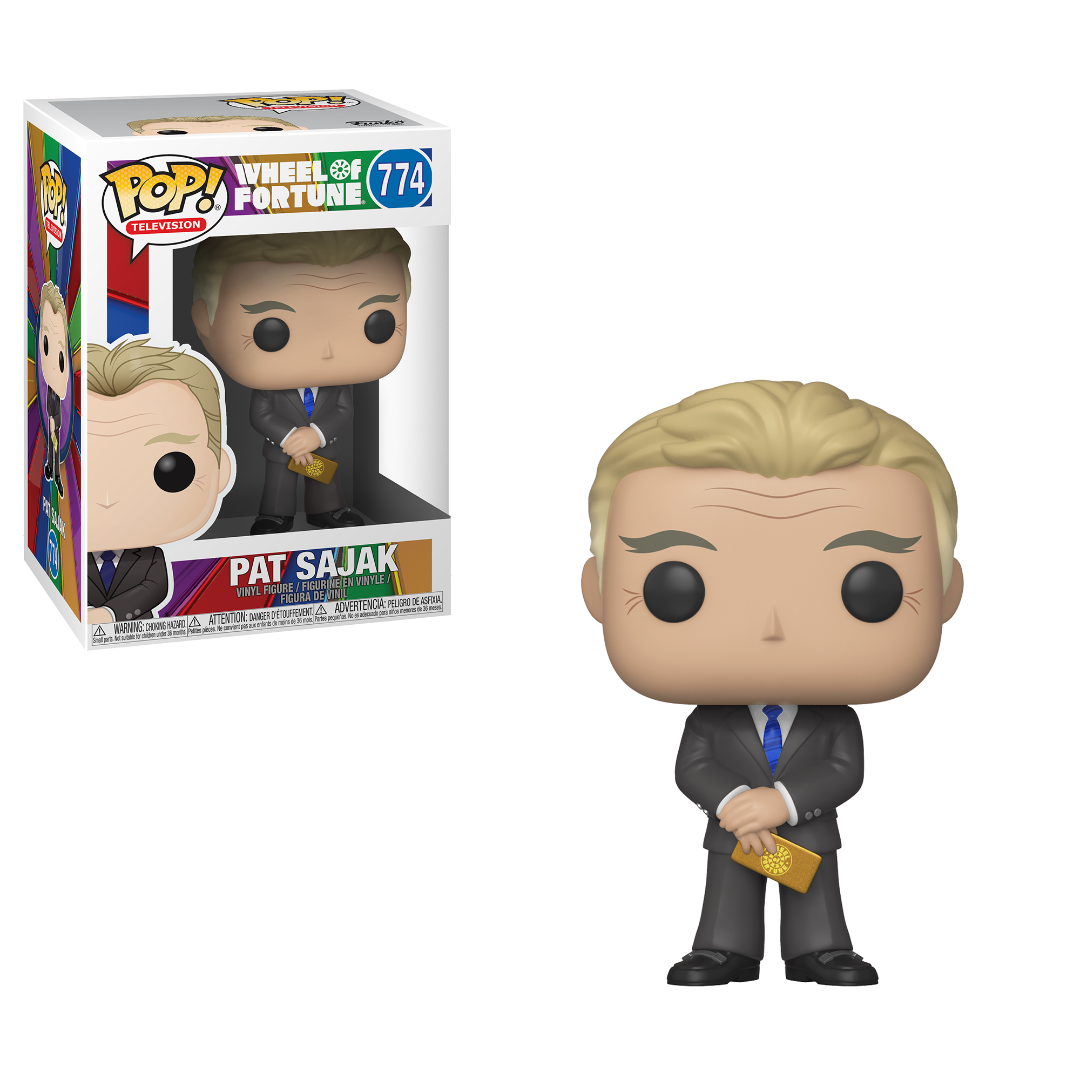 FU39348 Funko POP! Wheel of Fortune - Pat Sajak Vinyl Figure #774