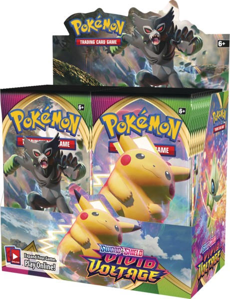Pokemon Trading Card Game: Sword & Shield - Vivid Voltage Booster Box