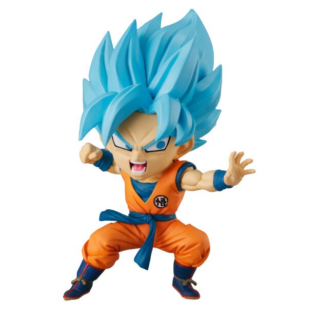 Bandai Chibi Masters Dragon Ball Super Super Saiyan Blue Goku mini figure