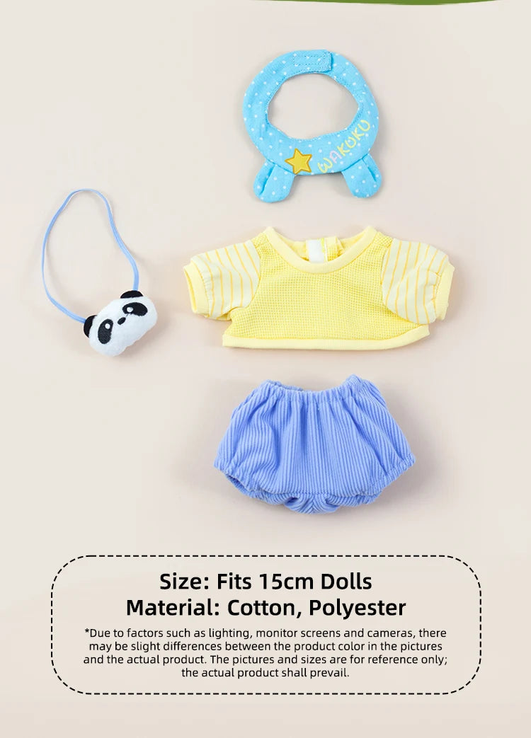HereToy: WAKUKU Panda Hanging Bag Style – Doll Outfit