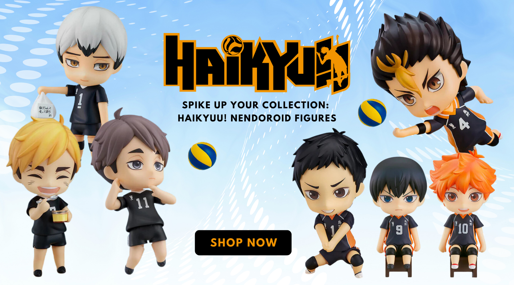 Haikyu! Spike your collection: Haikyu! Nendoroid Figures