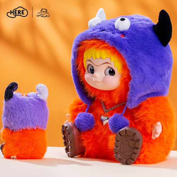 HereToy: WAKUKU Fuzzy Trendy Fun Party Series 800% Scale Monster Imitation