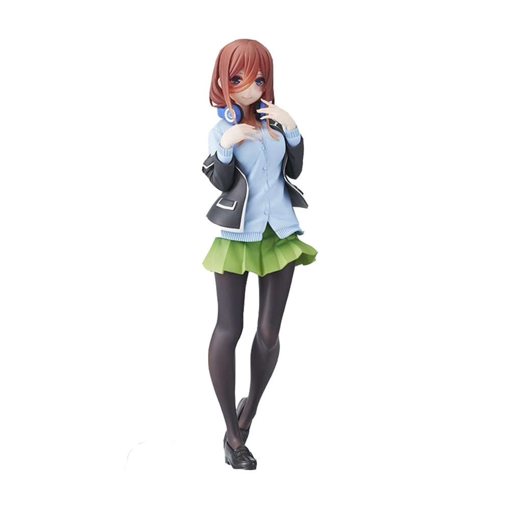 Taito: The Quintessential Quintuplets - Miku Nakano (Uniform Ver.) Coreful Prize Figure