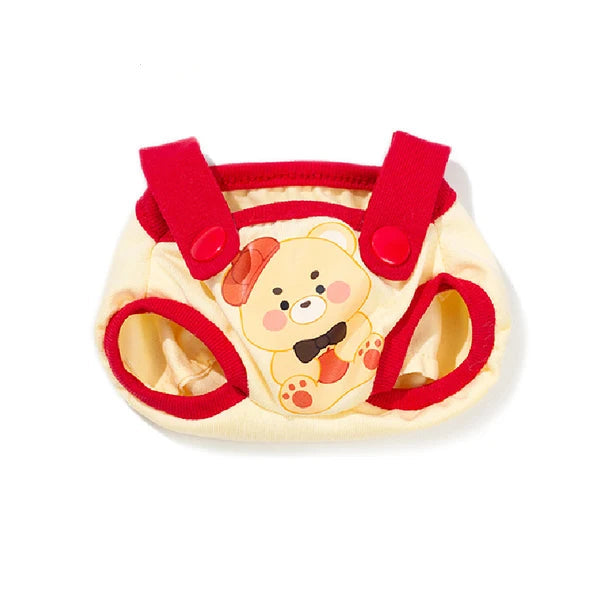HereToy: WAKUKU Teddy Bear Style Onesie – Doll Outfit