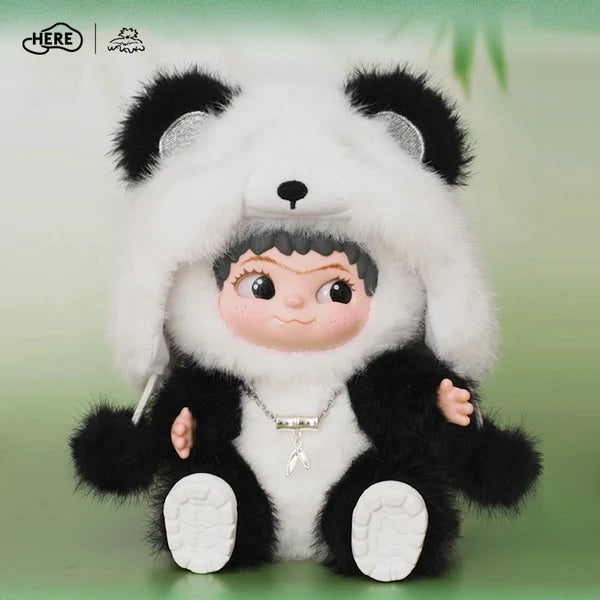 Heretoy: WAKUKU Pandada Plush Keychain Pendant