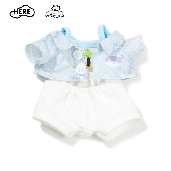 HereToy: WAKUKU  Summer Beach 3-Piece Set – Doll Outfit