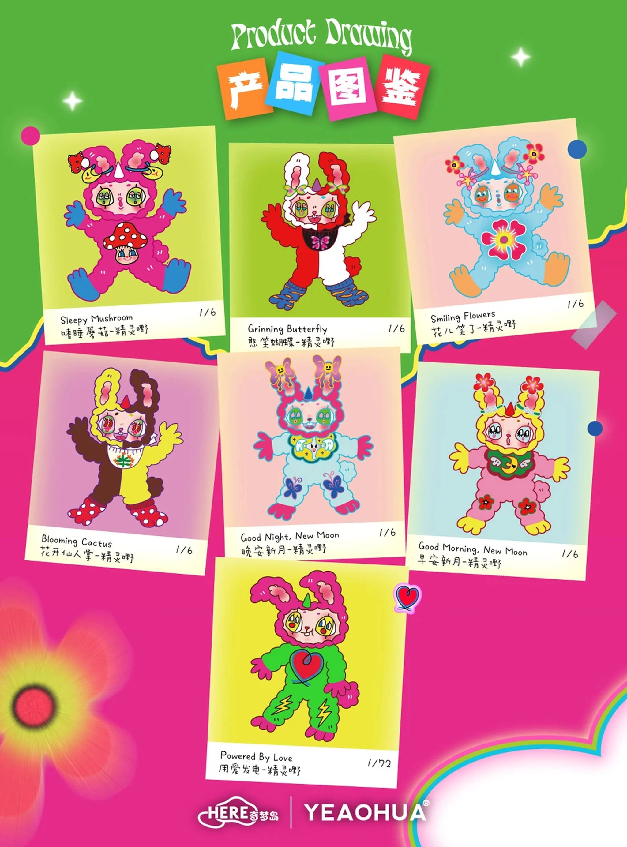 HereToy: XXINYE Urban Elf Series - 1 Blind Box