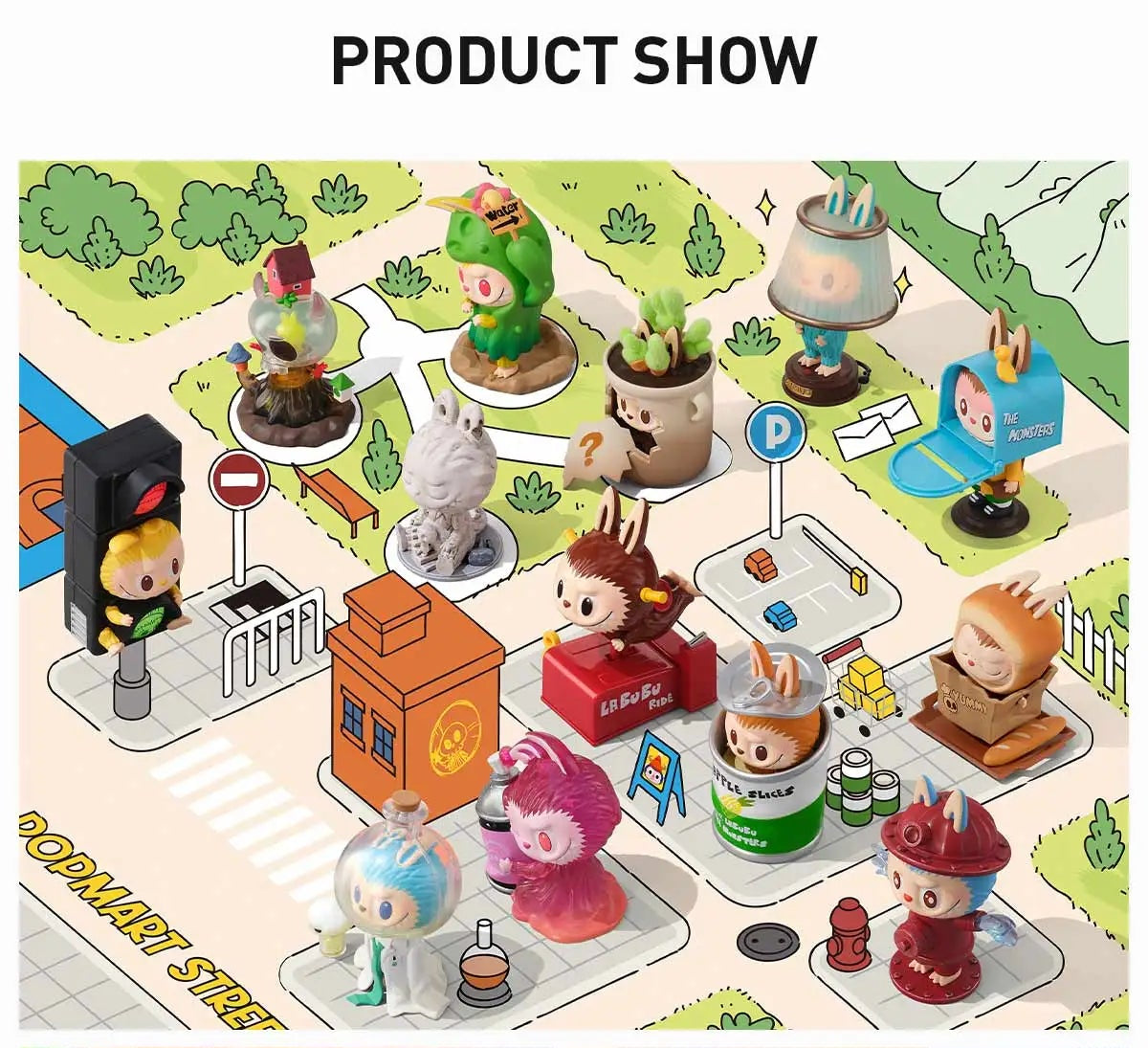 POP MART THE Series MONSTERS - Figures Blind Box 1:00 Monsters The