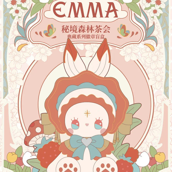MJ Studio: Lucky Emma Secret Forest Tea Party Badge - 1 blind box