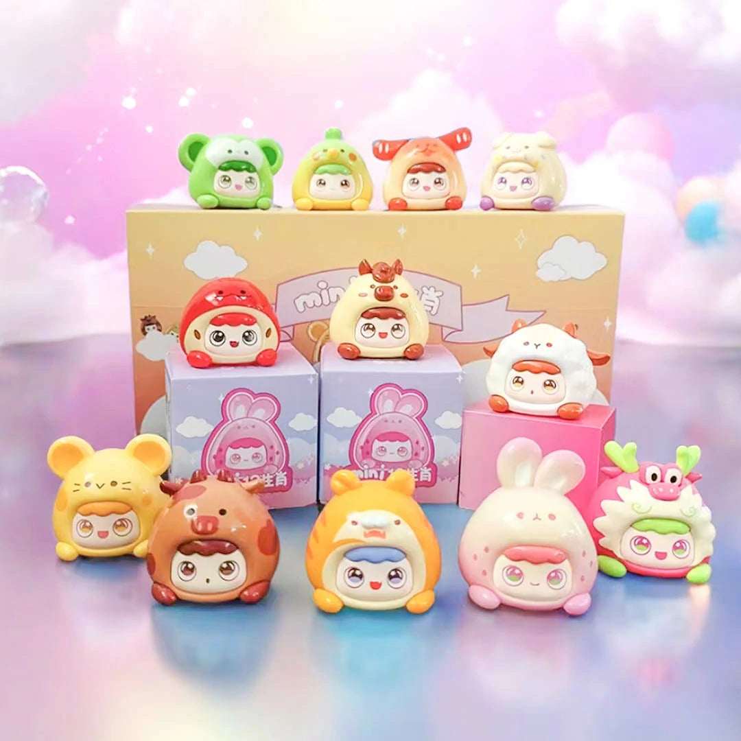 MJ Studio: 12 Zodiac Mini Cuties Series - 1 Blind Box