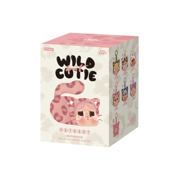 POP MART: CRYBABY Wild but Cutie Series Vinyl Plush Pendant - 1 Blind