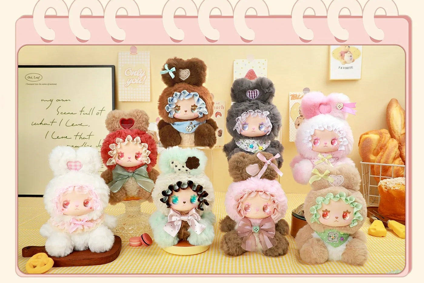 MJ Studio: LOVELY EMMA Sweet Treat Bunnies Series- 1 Blind Box