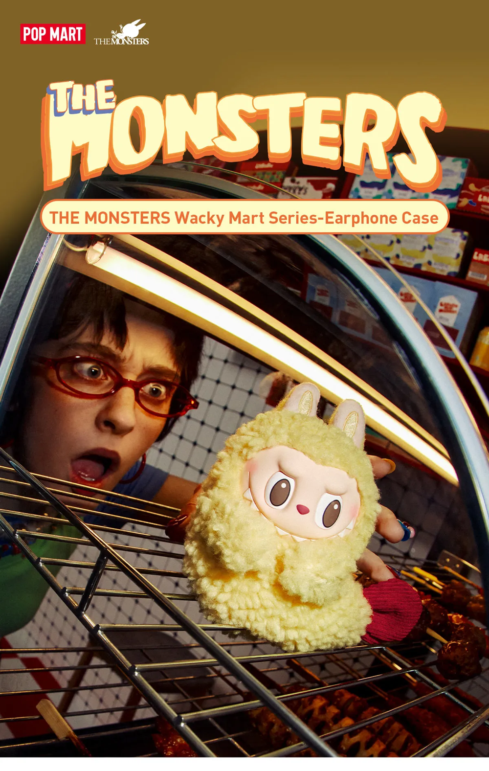 POP MART: THE MONSTERS Wacky Mart Series-Earphone Case POP MART: THE MONSTERS Wacky Mart Series-Earphone Case