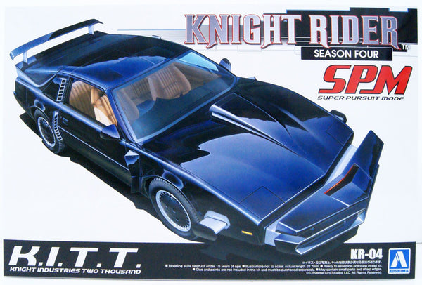 Aoshima: 1/24 Knight Rider Knight 2000 K.I.T.T. SPM Scale Model Kit #KR-04