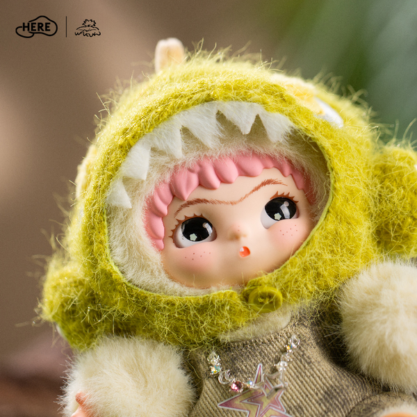 HereToy: WAKUKU Popo Dragon Plush Toy Hang Tag