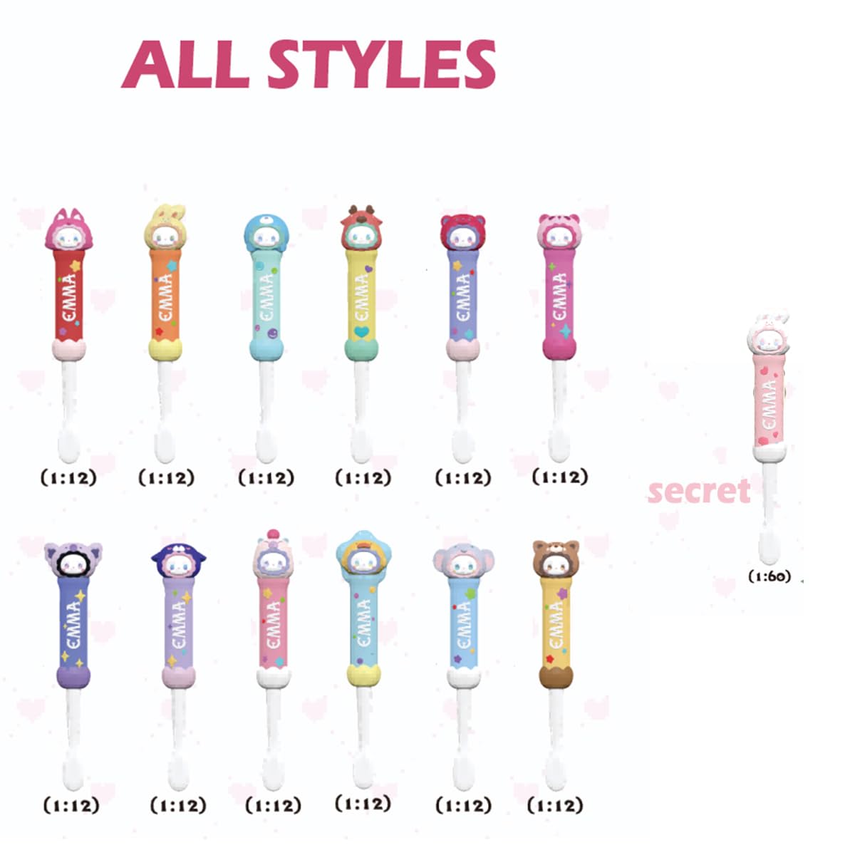 MJ Studio: Emma Rua Rua Zoo Toothbrush - 1 Blind Box