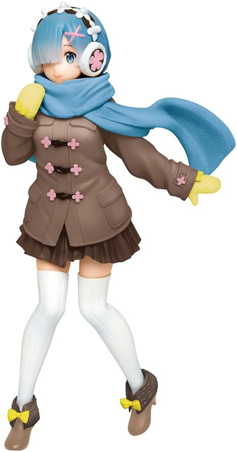 Taito: Re:Zero Starting Life in Another World - Rem (Winter Coat Ver.) Renewal Edition Precious Figure