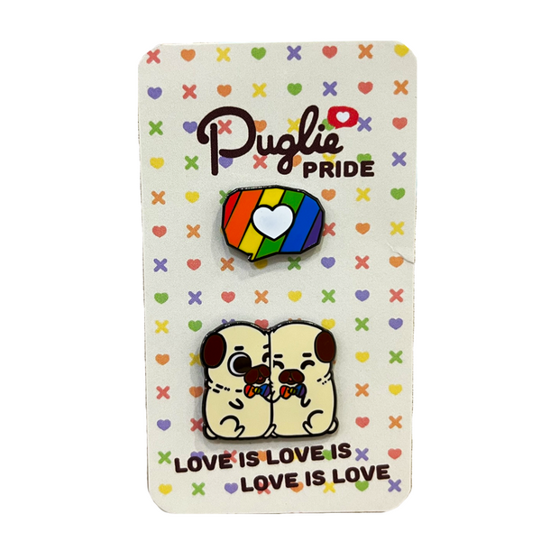 Good Smile Company: Puglie Pride Bow Tie Cuddle Pin Set