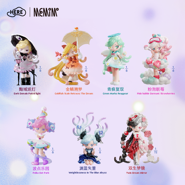 HereToy: MEMIMO Strange Dream Figures Series - 1 Blind Box