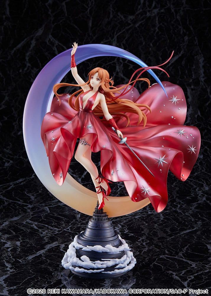 eStream: Sword Art Online - Asuna (Crystal Dress Ver.) 1/7 Scale Shibuya Scramble Figure