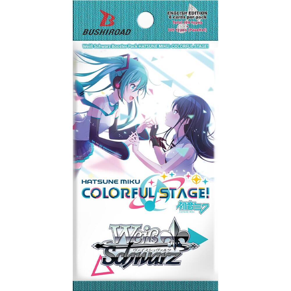 Weiss Schwarz: Hatsune Miku Colorful Stage! Booster Pack (8 Cards) [English Version]