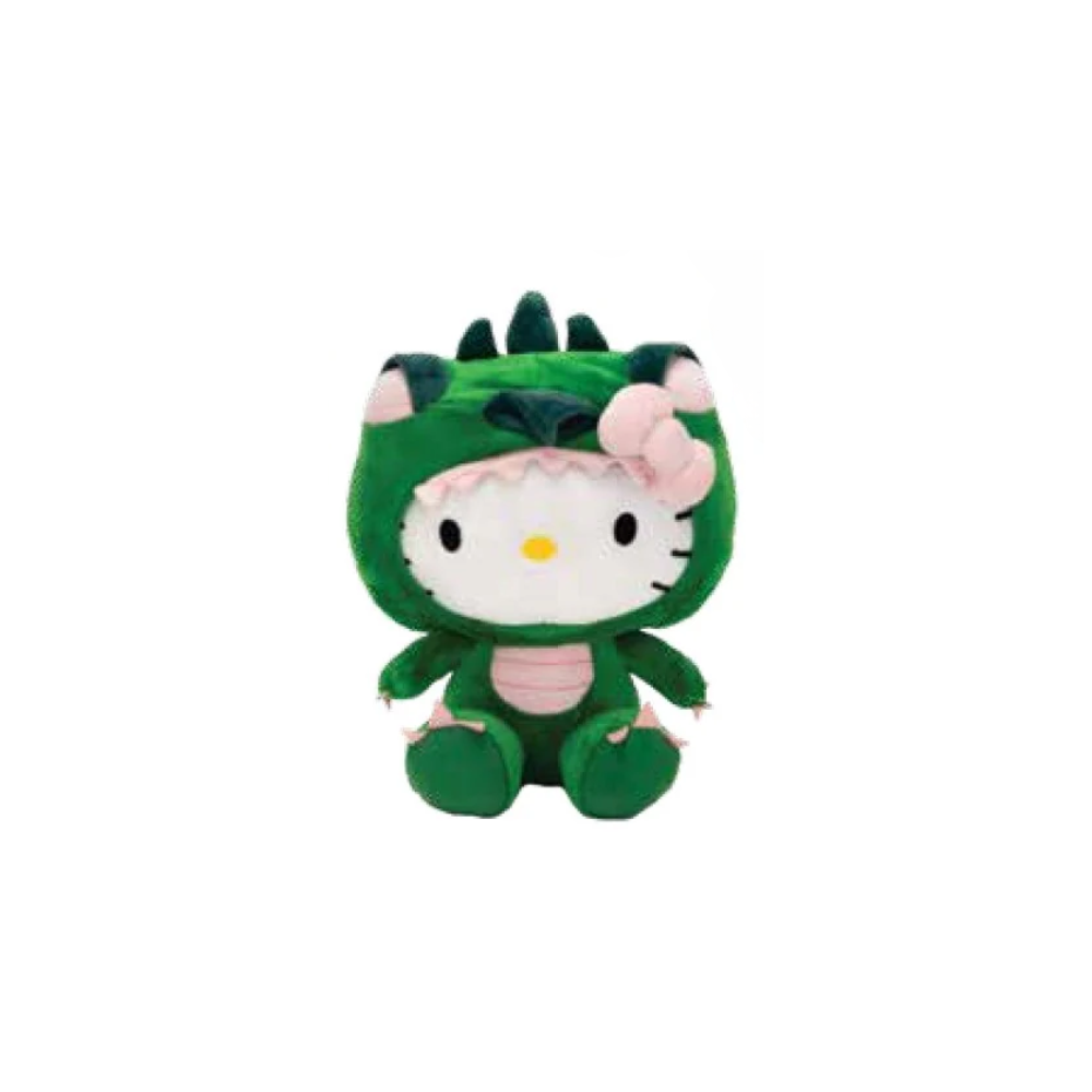 Hello Kitty-6.5 Inch Green Dragon Plush Hello Kitty-6.5 Inch Green Dragon Plush