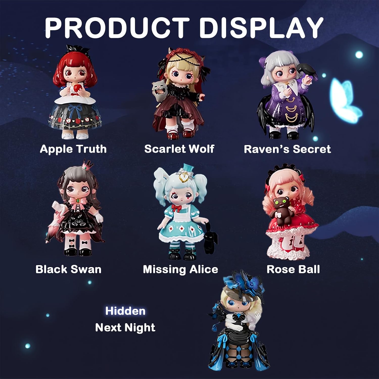 HereToy: ZIYULI Dark Fairy Tale Series - 1 Blind Box