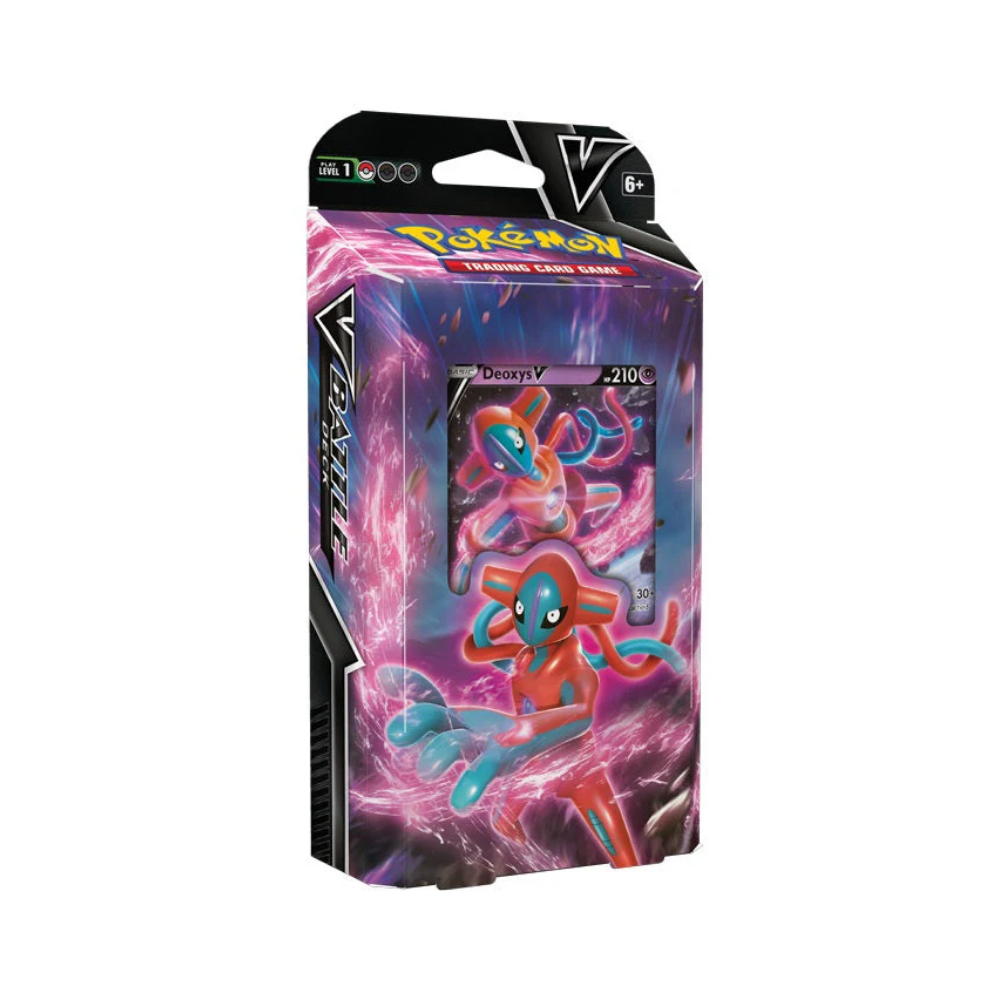 Pokémon Trading Card Game: Deoxys or Zeraora V Battle Deck