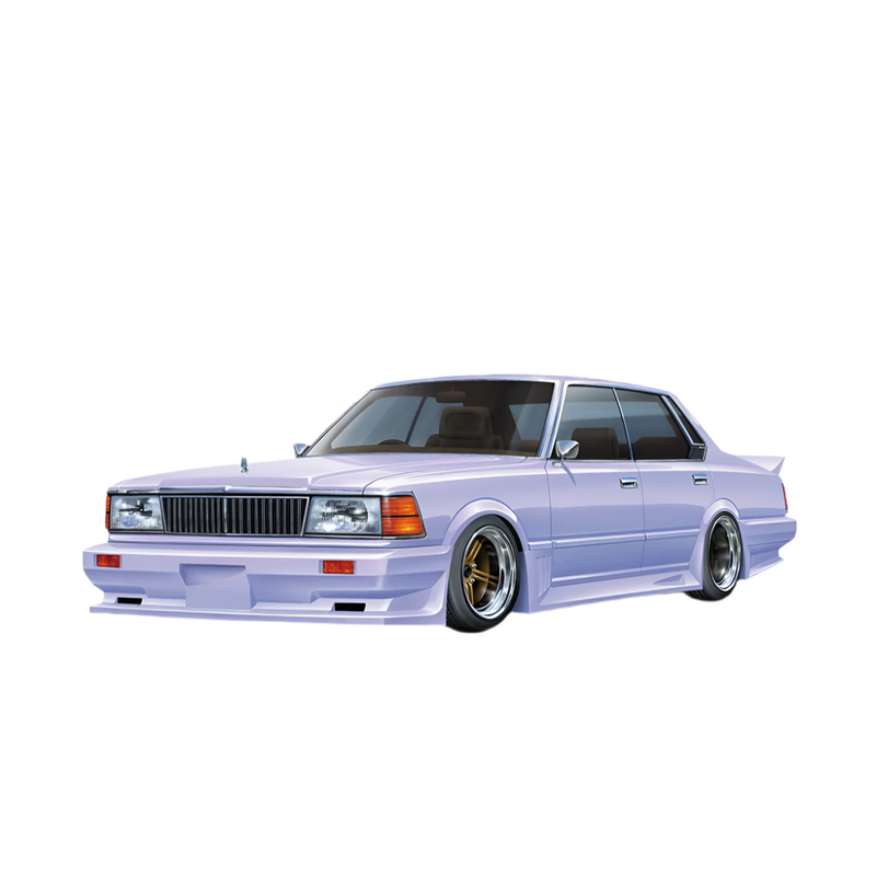 Aoshima: 1/24 Nissan Cedric 4DR HT Brougham (430) 1981 Scale Model Kit