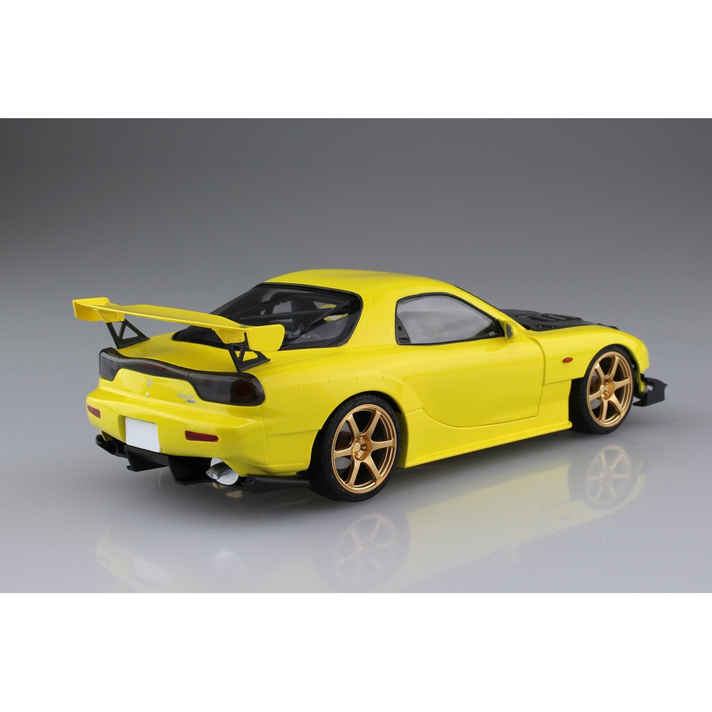 Aoshima: 1/24 Initial D - Takahashi Keisuke FD3S RX-7 (Project D Ver.) Scale Model Kit #I-SP03