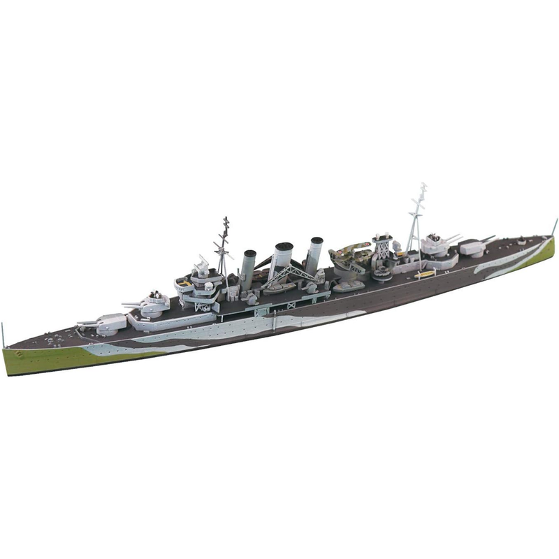 Aoshima: 1/700 HMS Kent (British Heavy Cruiser) Scale Model Kit