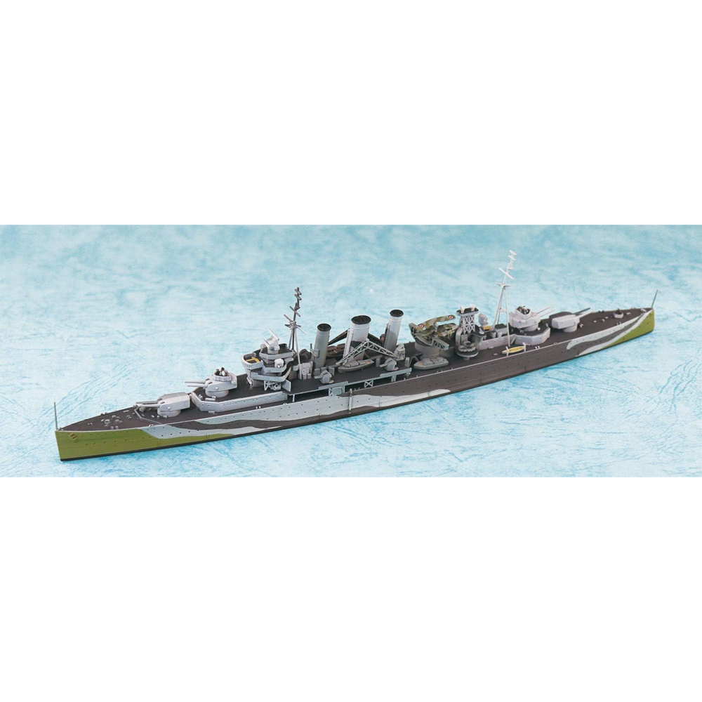 Aoshima: 1/700 HMS Kent (British Heavy Cruiser) Scale Model Kit #811