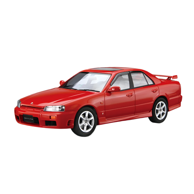 Aoshima: 1/24 NISSAN ER34 SKYLINE 25GT-X TURBO '98 Scale Model Kit