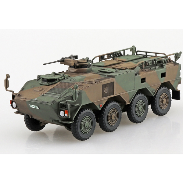 Aoshima: 1/72 Military Model Kit JGSDF Type 96 Wheeled Armored Personnel Carrier Type B Scale Model Kit