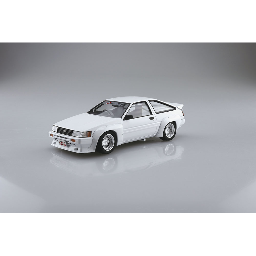 Aoshima: 1/24 TRD AE86 COROLLA LEVIN '83 (TOYOTA) Scale Model Kit #62