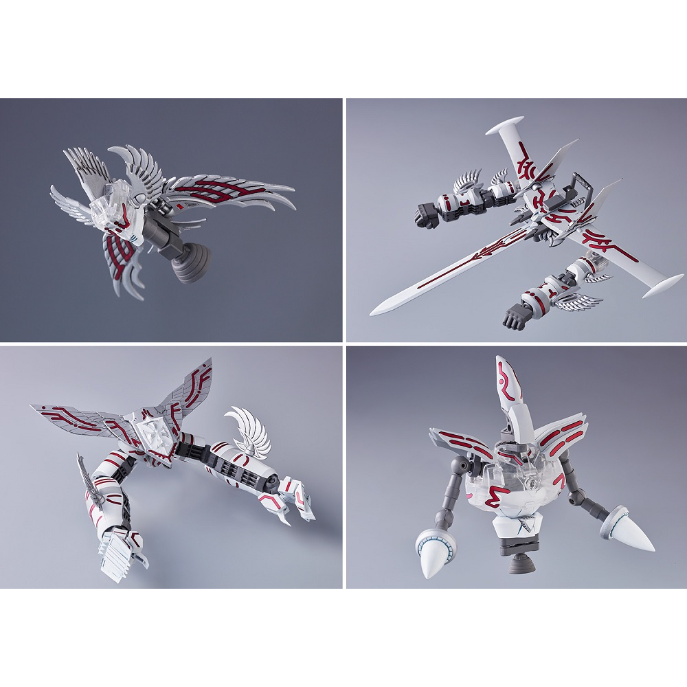 Aoshima: Gattai Robot Atlanger - ACKS Atlanger and Omega Model Kit Set Scale Model Kit