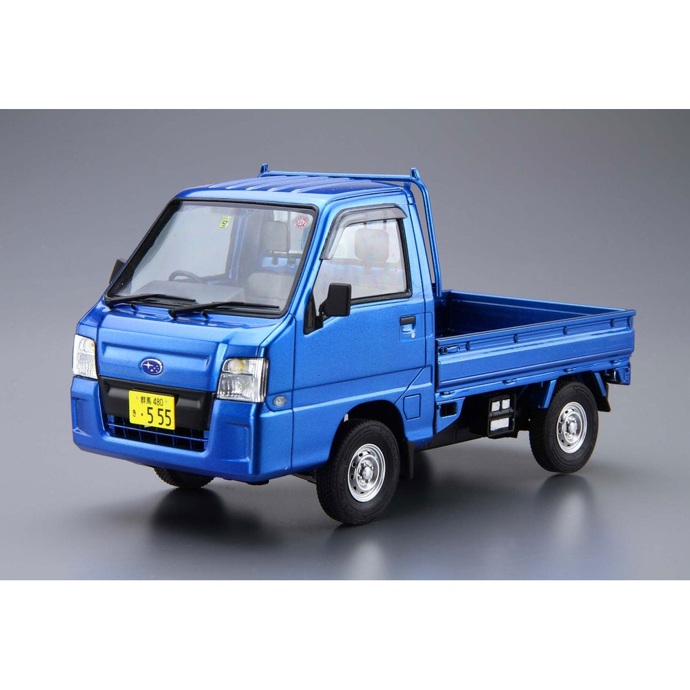 Aoshima: 1/24 Subaru TT2 Sambar WR Blue Limited Scale Model Kit #4