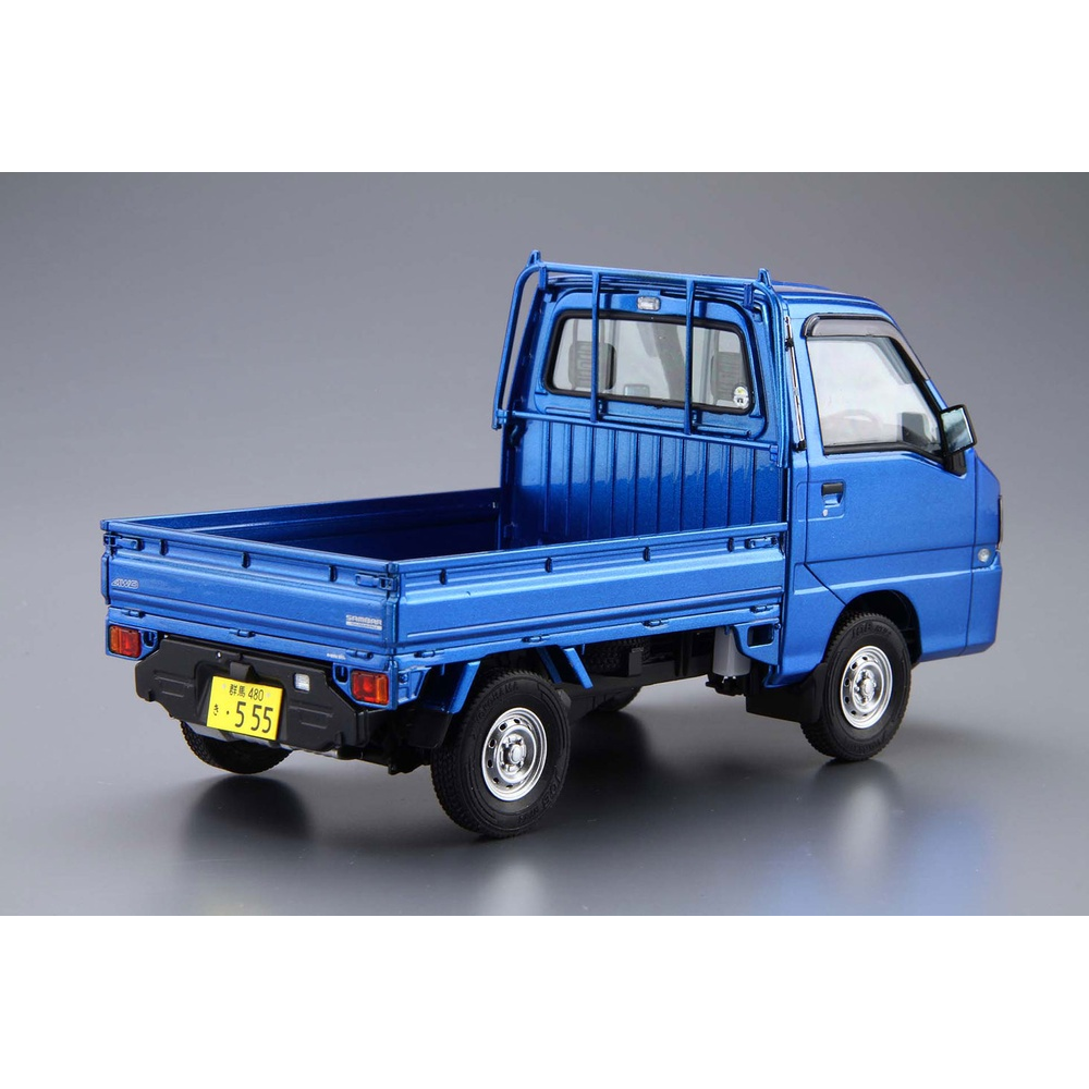 Aoshima: 1/24 Subaru TT2 Sambar WR Blue Limited Scale Model Kit #4