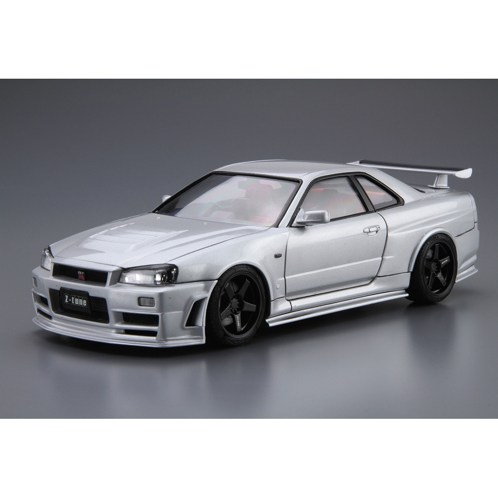 Aoshima: 1/24 NISMO BNR34 SKYLINE GT-R Z-tune '04 Scale Model Kit #34