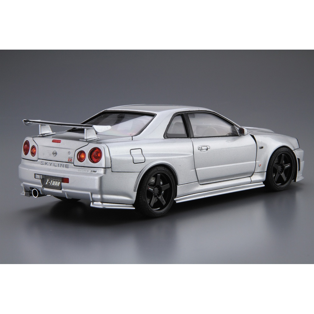 Aoshima: 1/24 NISMO BNR34 SKYLINE GT-R Z-tune '04 Scale Model Kit #34