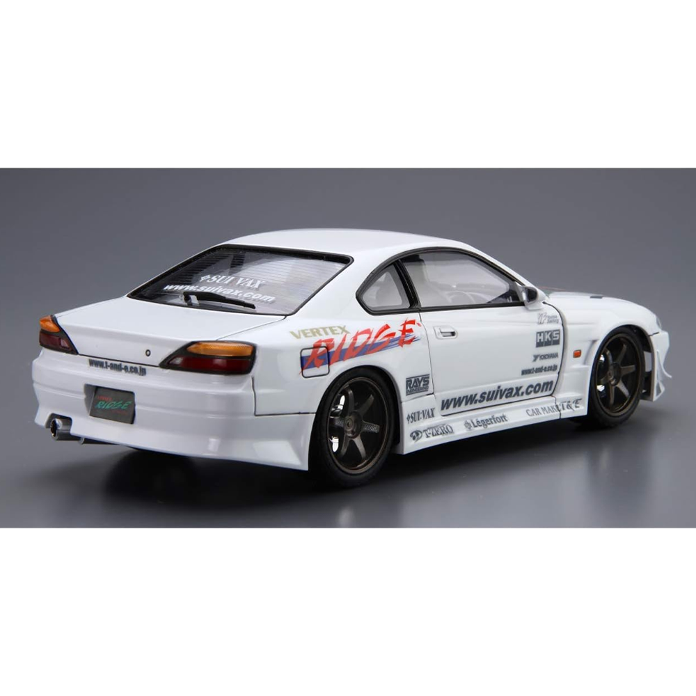 Aoshima: 1/24 VERTEX S15 SILVIA '99 (NISSAN) Scale Model Kit #08