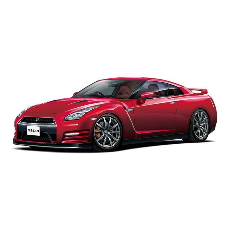 Aoshima: 1/24 Nissan R35 GT-R Pure Edition '14 Scale Model Kit
