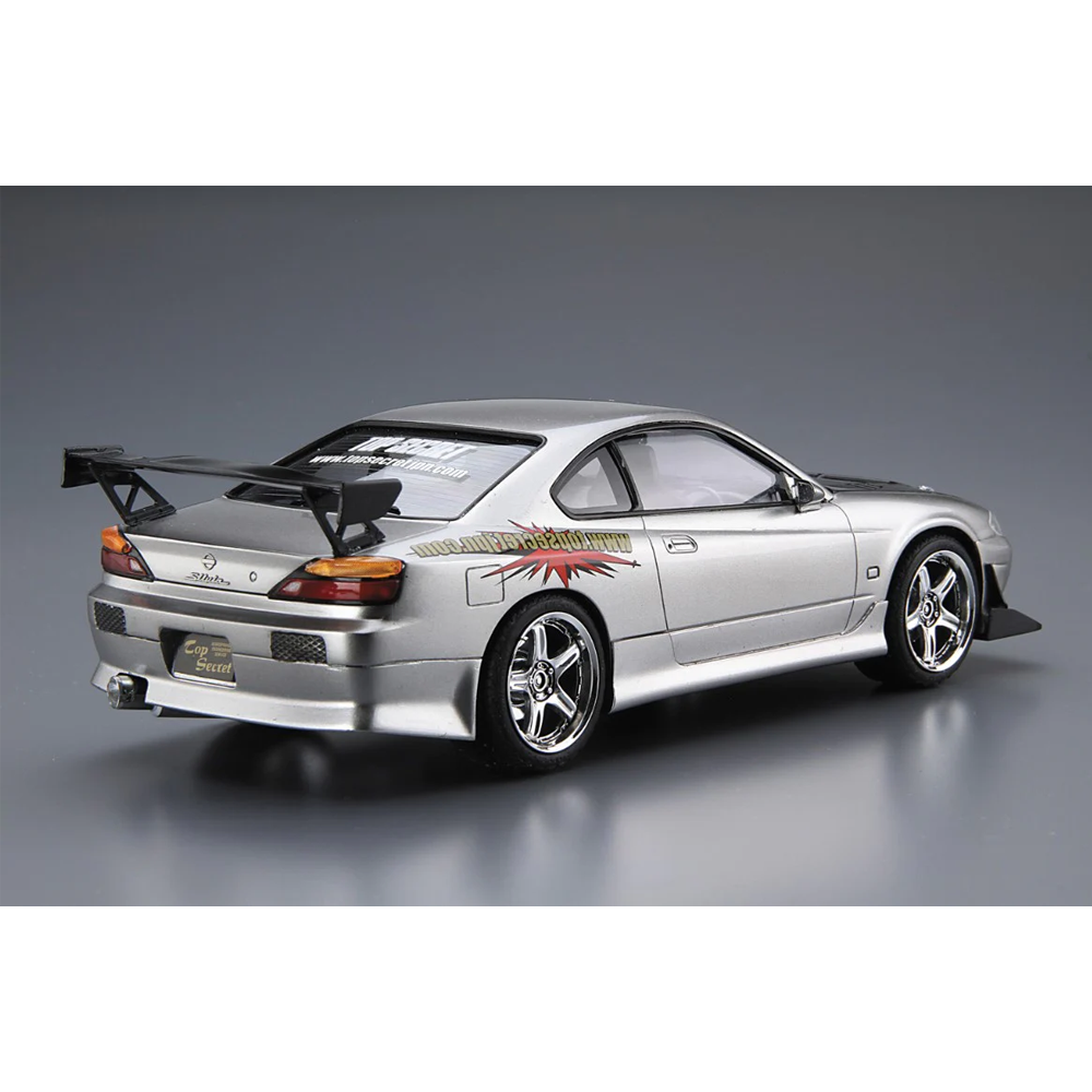 Aoshima: 1/24 Top Secret S15 SILVIA '99 (Nissan) Scale Model Kit #24